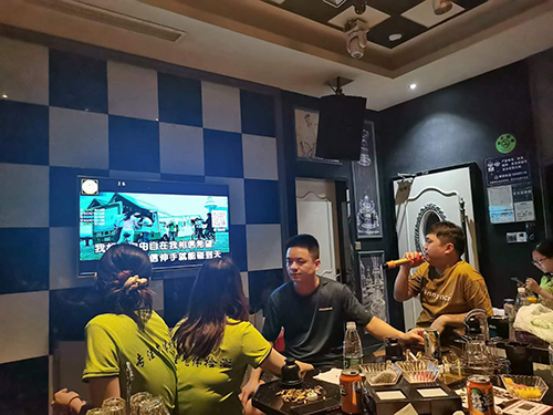 深國安團(tuán)建活動K歌比賽